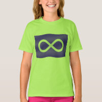 Metis Flag Girl's T-shirt First Nation Tee Shirt