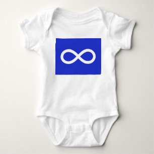 Metis Flag, Métis flag  Baby Bodysuit