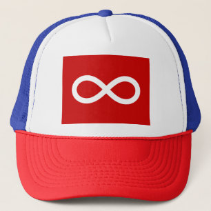 Metis Flag, Métis flag  Trucker Hat