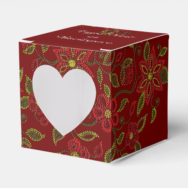 Metis Gift Box Personalize Native Beading Gift Box (Front Side)