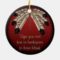 Metis Ornament Personalized First Nations Keepsake