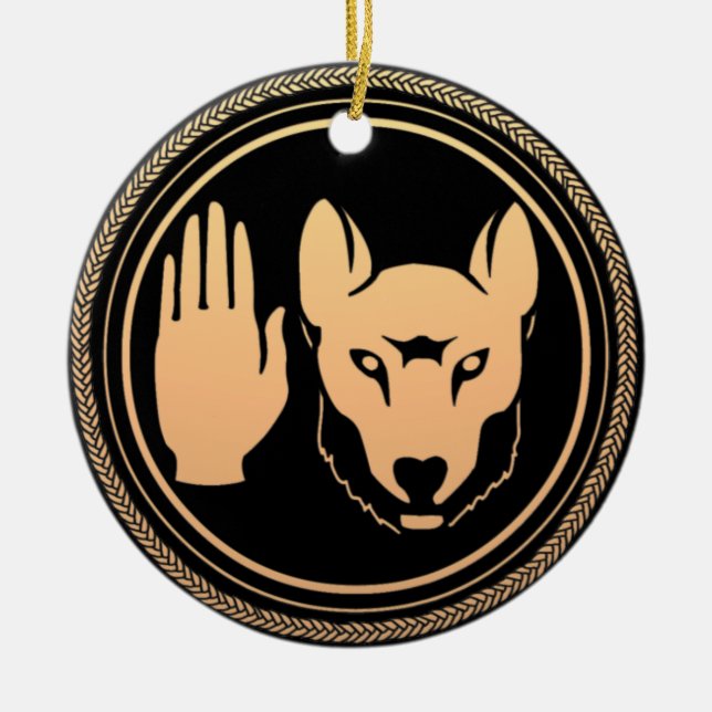 Metis Pride Art Ornament First Nations Keepsakes (Front)