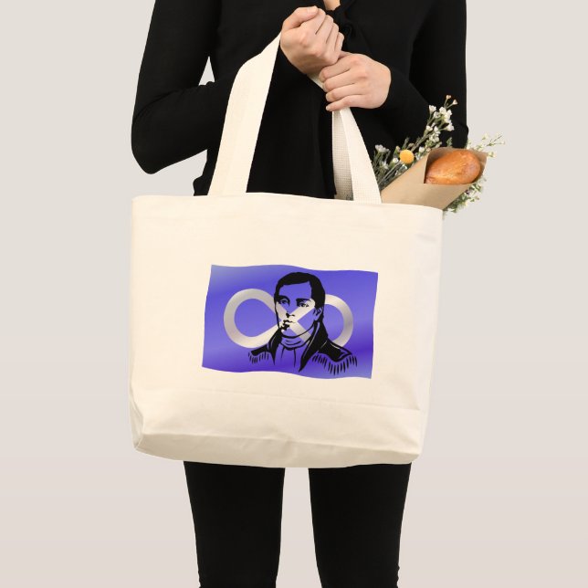 Metis Tote Bag Cuthbert Grant Shopping Bag (Front (Product))