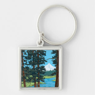 Metolius River Headwaters, Oregon Keychain
