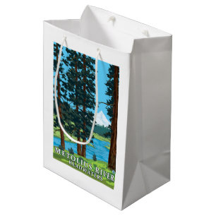 Metolius River Headwaters, Oregon Medium Gift Bag