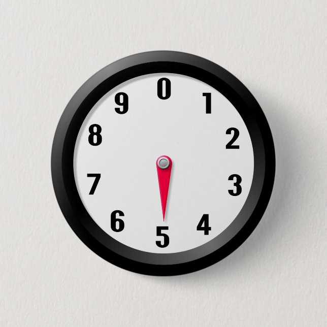 Metre 5 2 inch round button (Front)