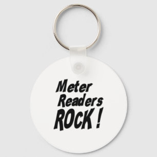 Metre Readers Rock! Keychain