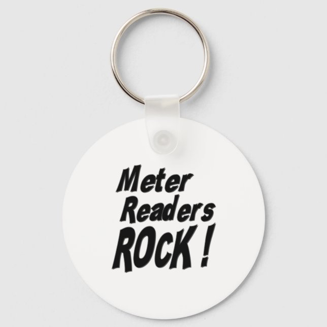 Metre Readers Rock! Keychain (Front)