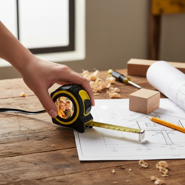 Mètre Ruban Ajouter votre propre Modèle photo (Créateur téléchargé)