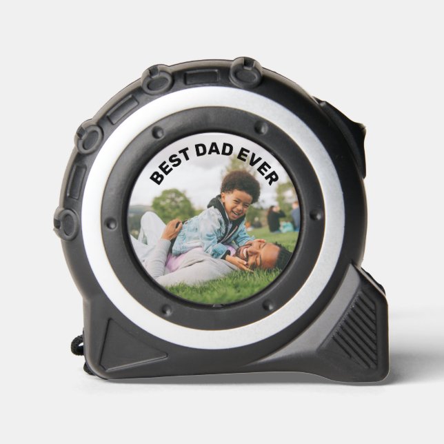 Mètre Ruban Cadeau de Fête des pères personnalisé pour papa (Recto)