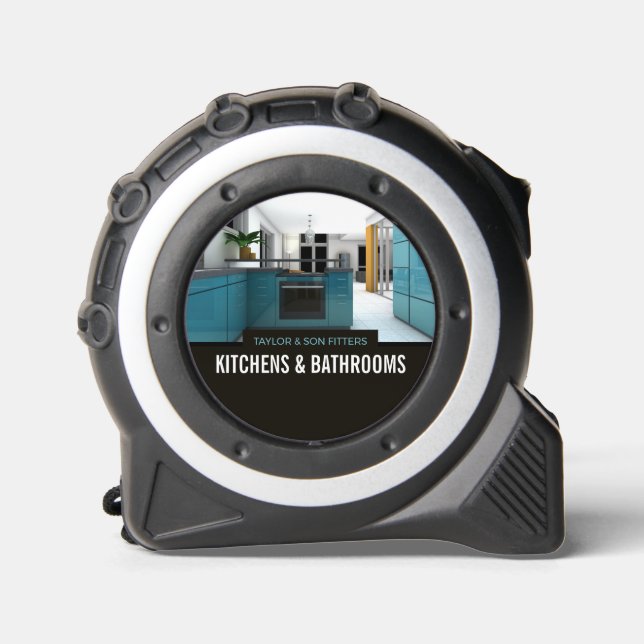 Mètre Ruban Design élégant Cuisine, Cuisine & Bain Fitter (Recto)