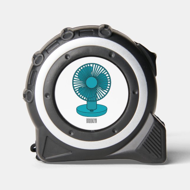 Mètre Ruban Illustration du ventilateur (Recto)