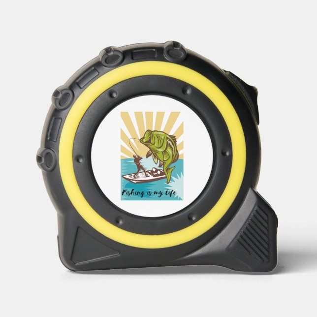 Mètre Ruban la pêche est ma vie (Recto)