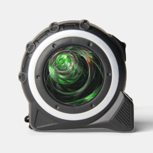 Mètre Ruban L'art Abstrait vert du monde entier