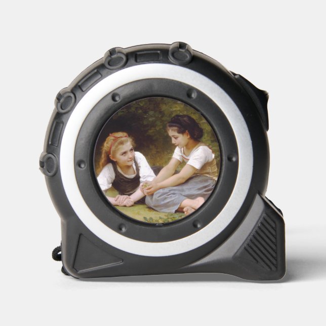 Mètre Ruban Les Noisettes : Les jeunes filles ramassent les no (Recto)