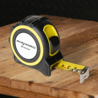 Mètre Ruban Nom de la calligraphie personnalisée de la meilleu