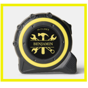 Mètre Ruban Nom du jeu d'outils Black Gold