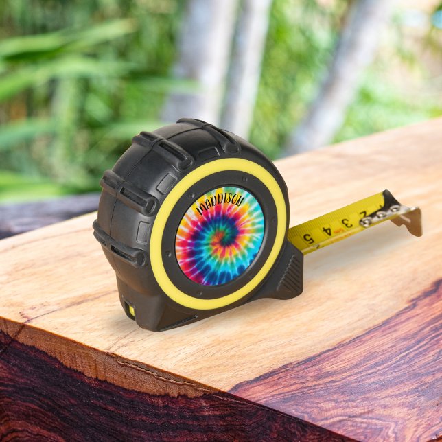 Mètre Ruban Ruban à mesurer à spirale Tie Dye (Créateur téléchargé)