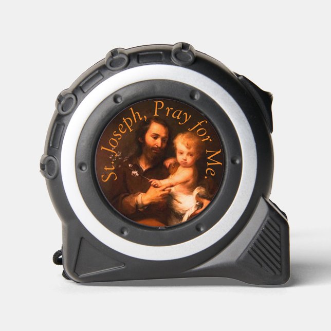 Mètre Ruban Saint Joseph & Enfant personnalisé (Créateur téléchargé)