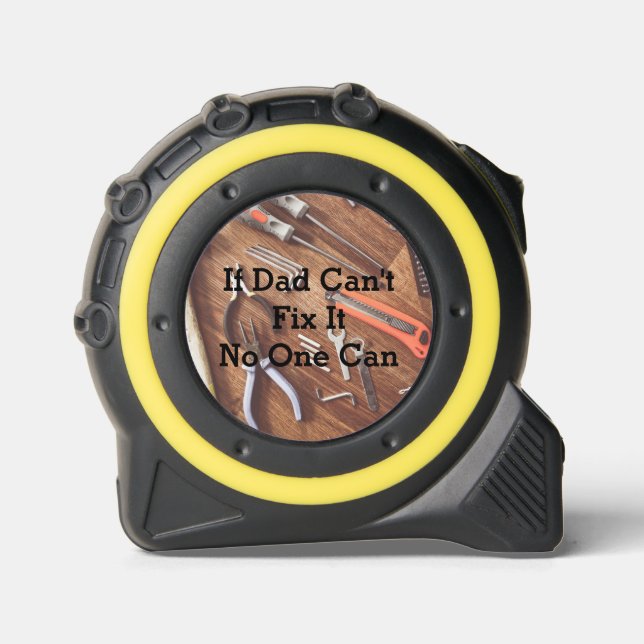 Mètre Ruban Si papa ne peut pas mesurer la bande (Recto)