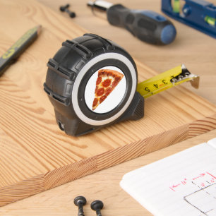 Mètre Ruban SlipperyJoe's classique pepperoni pizza tranche fo