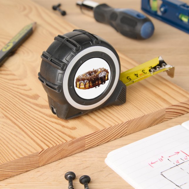 Mètre Ruban SlipperyJoe's decadent donut covered thick glossy  (Boiseries)