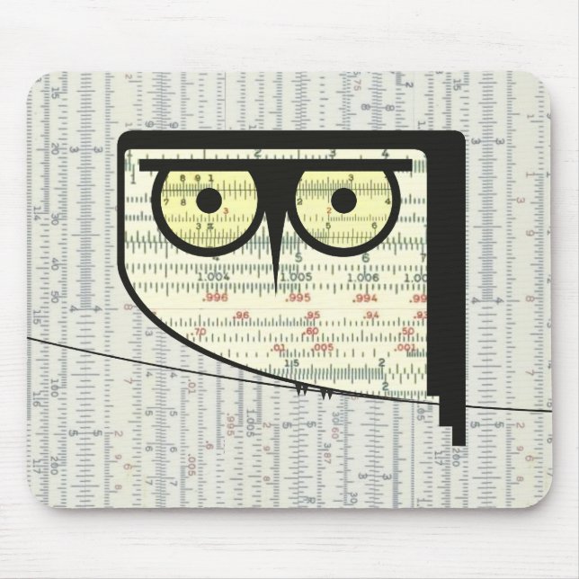 Metric Owl Mousepad (Front)