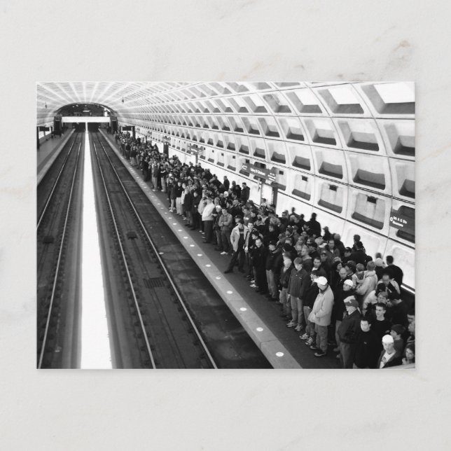 Metro B&W Postcard (Front)