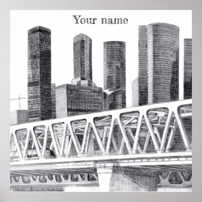 Metro bridge poster (Front)