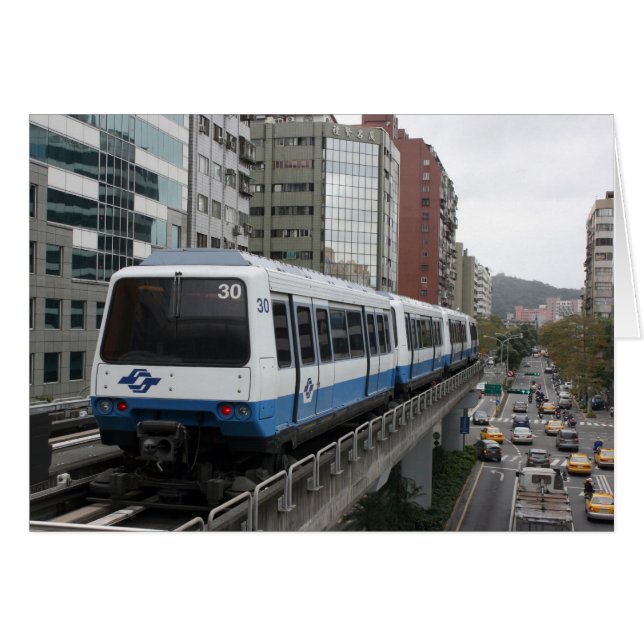 Métro de Taïpeh partant de la station de (Devant horizontal)