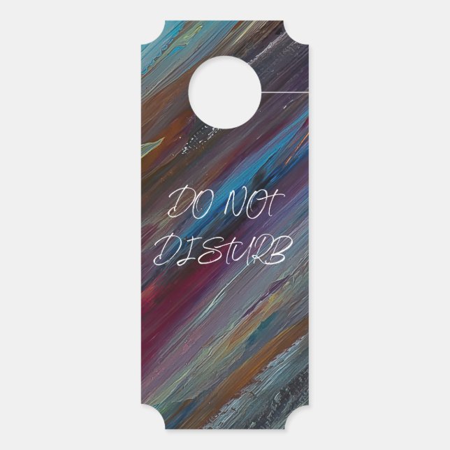 Metro Do NOT Disturb Door Hanger (Back)