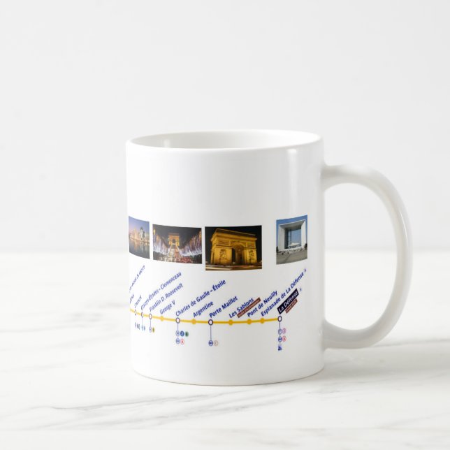 metro ligne1 Mug (Right)