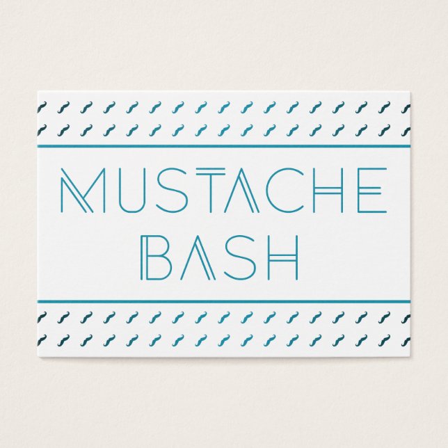 Métro Mustache Bash (Devant)
