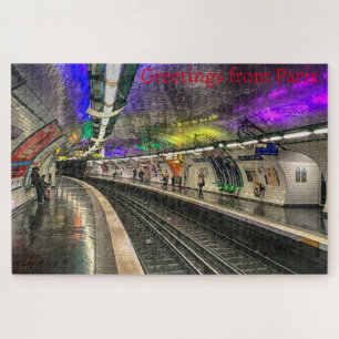 Metro Paris. Jigsaw Puzzle