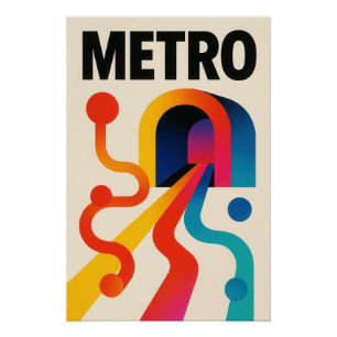 Métro - Poster