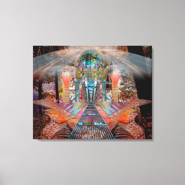 MetroForest Wrapped Canvas (Front)