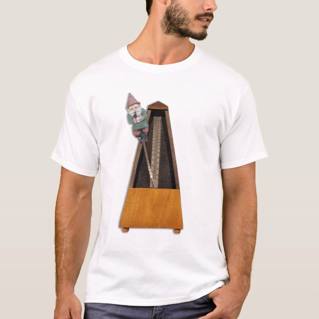 Metrognome Gnome Front/SN Back T-Shirt (Front)