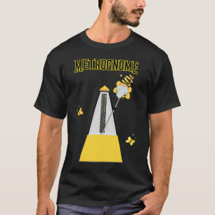 METROGNOME - GNOME WITH BEES - FUNNY MUSICAL METRO T-Shirt