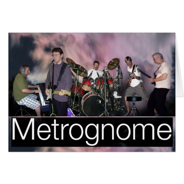 MetroGnome le considèrent pour carder (Devant horizontal)