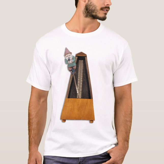 Metrognome Swingin' Gnome  -  Front Only T-Shirt (Front)