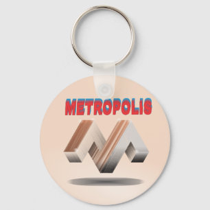 metropolis 1 keychain