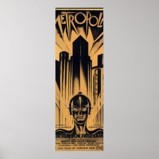 Metropolis Fritz Lang movie Poster