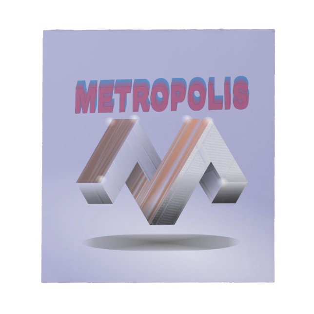 metropolis notepad (Front)