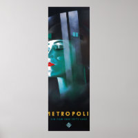 Metropolis UFA MovieArt Deco Future Woman