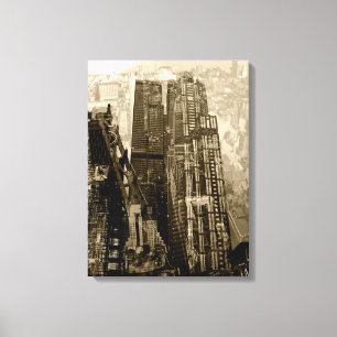 Metropolis V Canvas Print