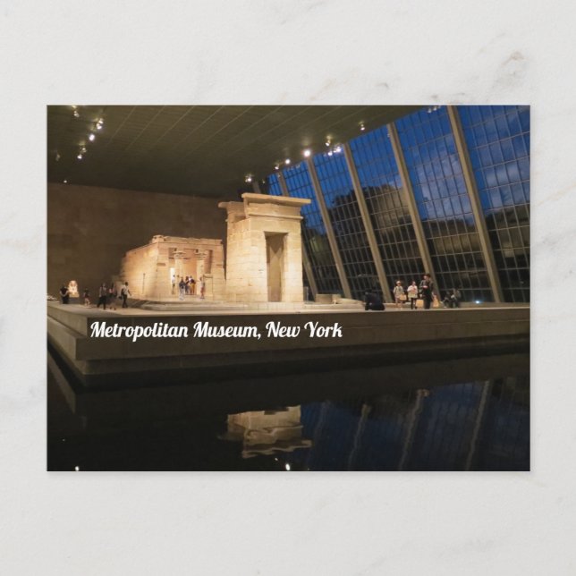 Metropolitan Museum, New York Postcard (Front)