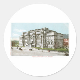 Metropolitan Museum of Art, New York Classic Round Sticker