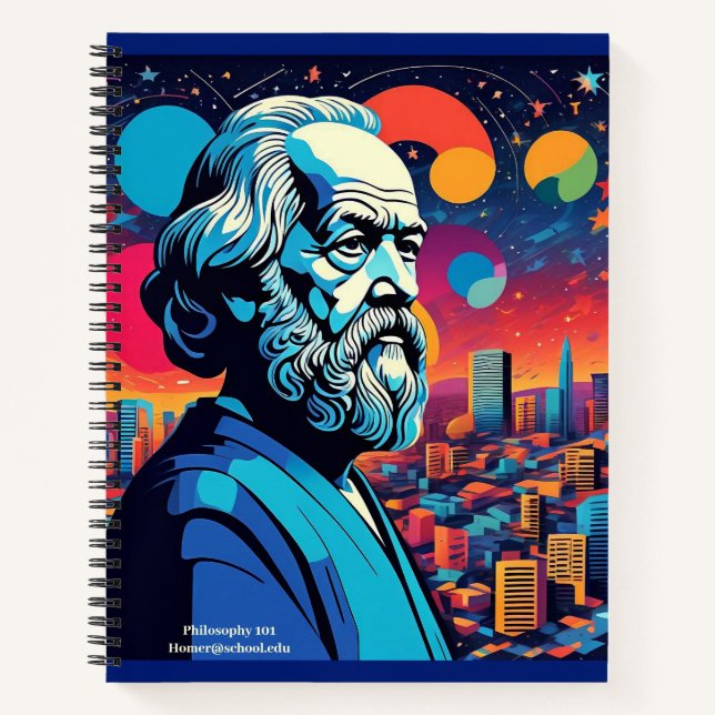 Metropolitan Musings: The Philosopher's Vision Notebook (Front)