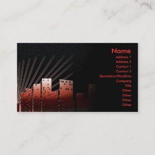 MetroRed Business Card