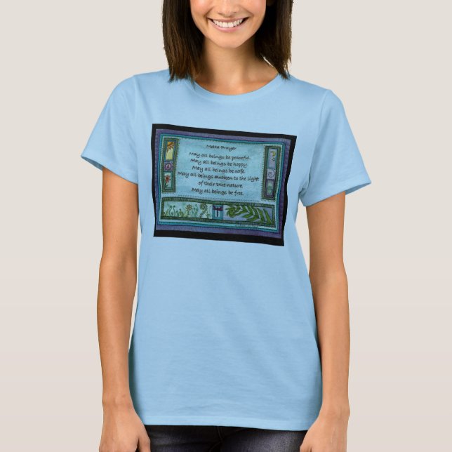 Metta Prayer T-Shirt (Front)